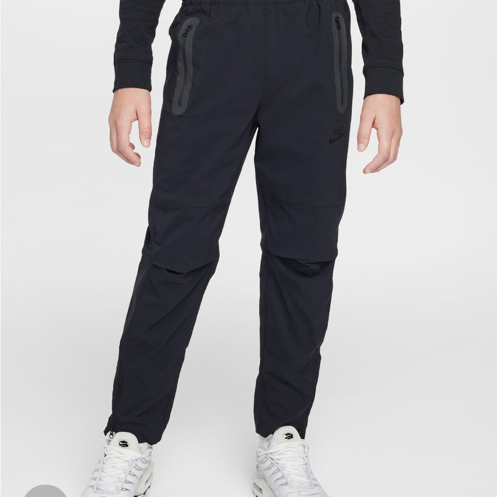 Nike Tech Kids Black Joggers